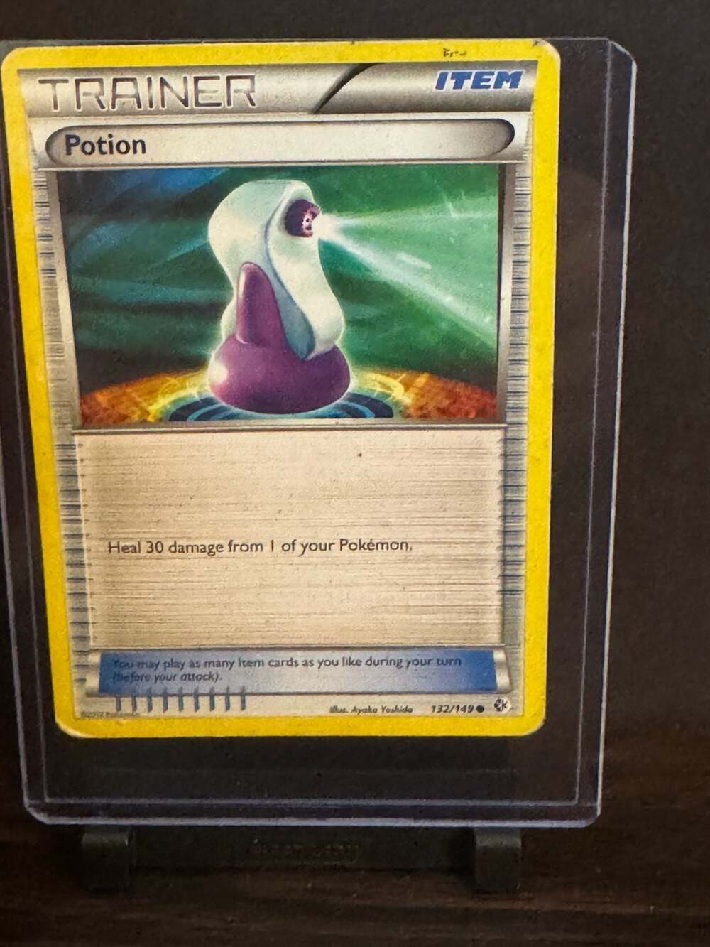 2012 Pokemon Black & White Boundaries Crossed Potion 132/149 Trainer Item Card